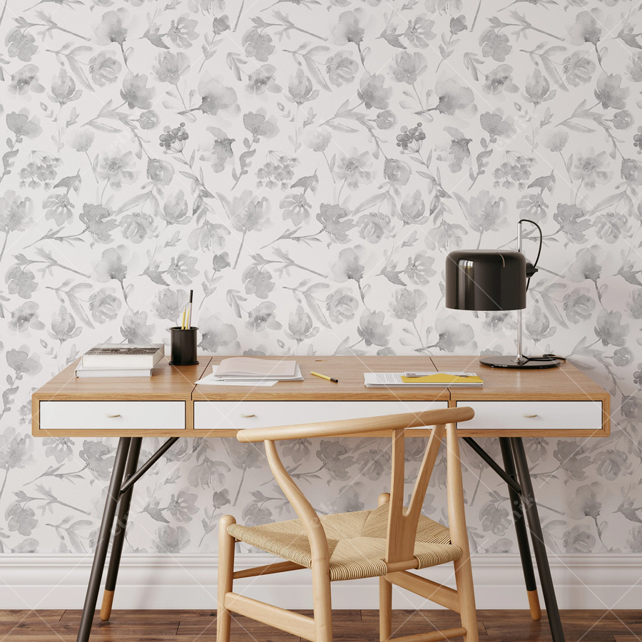 Flores-Acuarela-Escala-Grises-Escritorio-Silla-WEBz