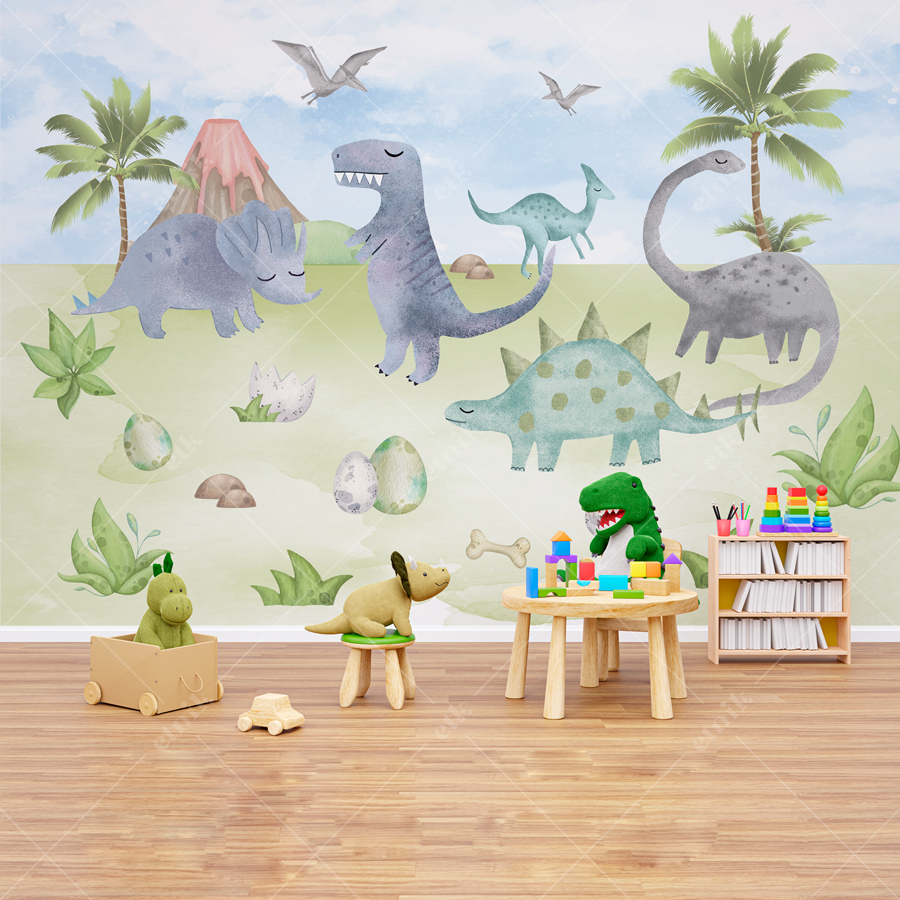 Dinos-Acuarela-Verdes-Azulados-peluches-verdes-WEBz