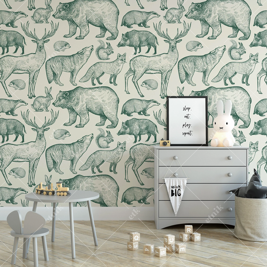 Animales-Bosquejo-Sala-de-juegos-WEBz